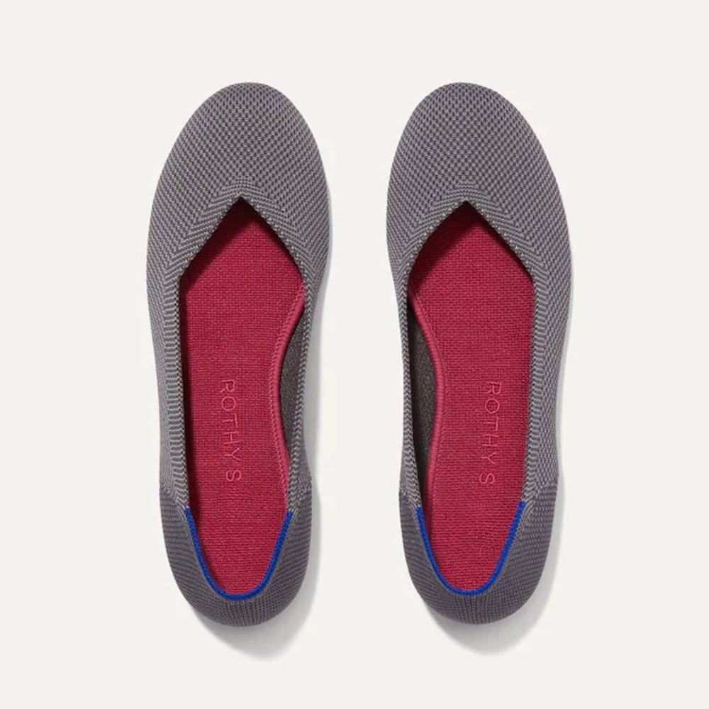 Rothy’s The Flat Round Toe in Charcoal